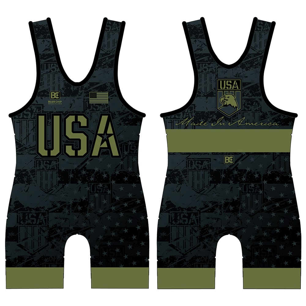 Made in America 5.0 Black Ops Wrestling Singlet