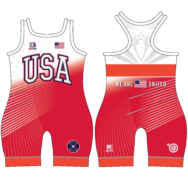 Women's Cut Wrestling Singlets Youth and Adult Tagged "singletsizel