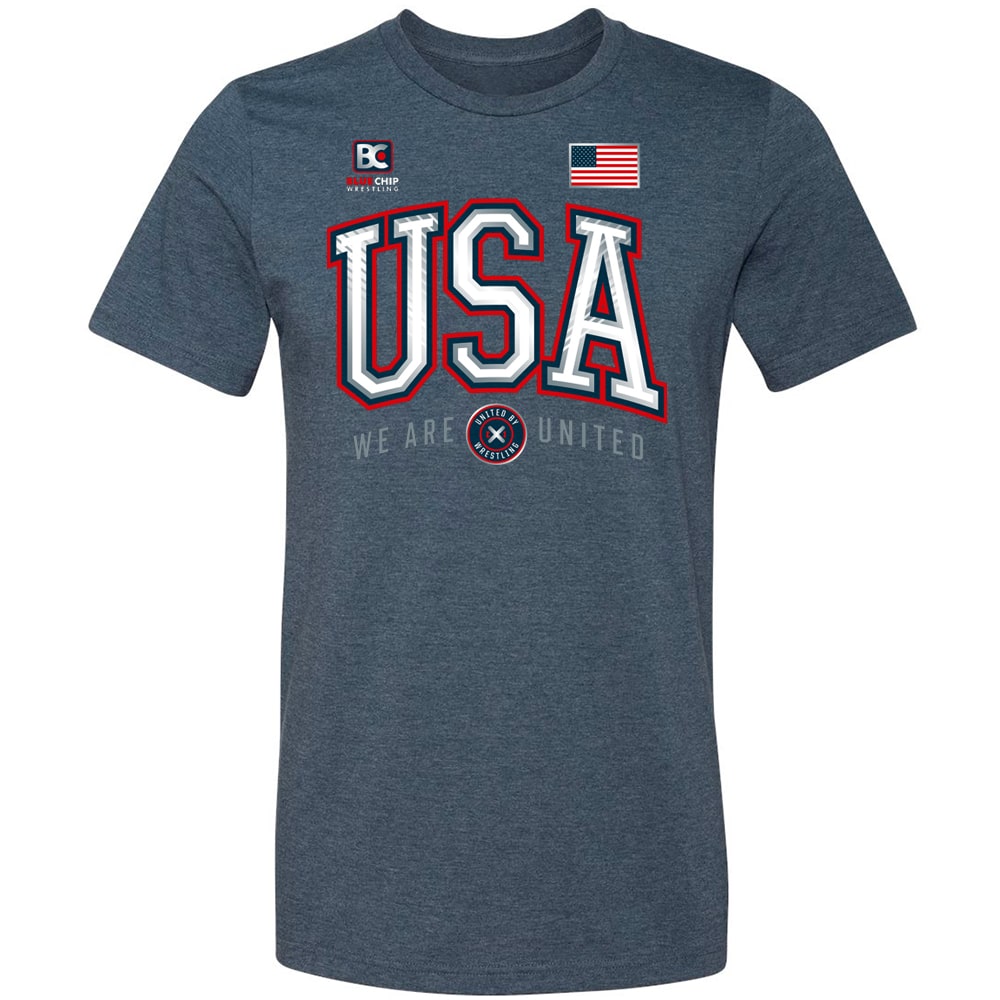 MIA 6.0 United By Wrestling T-Shirt (Navy)