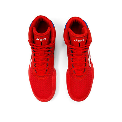 Asics Matflex 6 Wrestling Shoes (Classic Red / White)