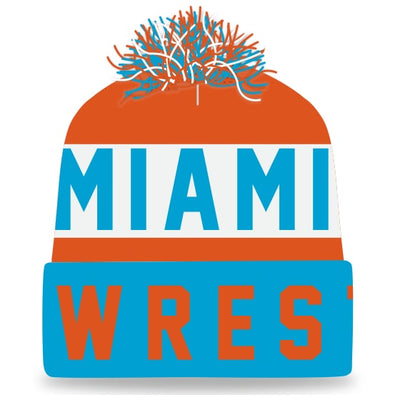 Miami Wrestling Knit In Beanie