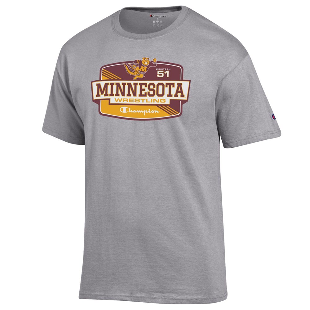 Minnesota Golden Gophers Established Champion Wrestling T-Shirt