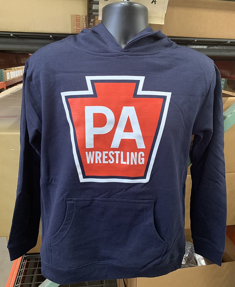 Navy PA Wrestling Hoodie