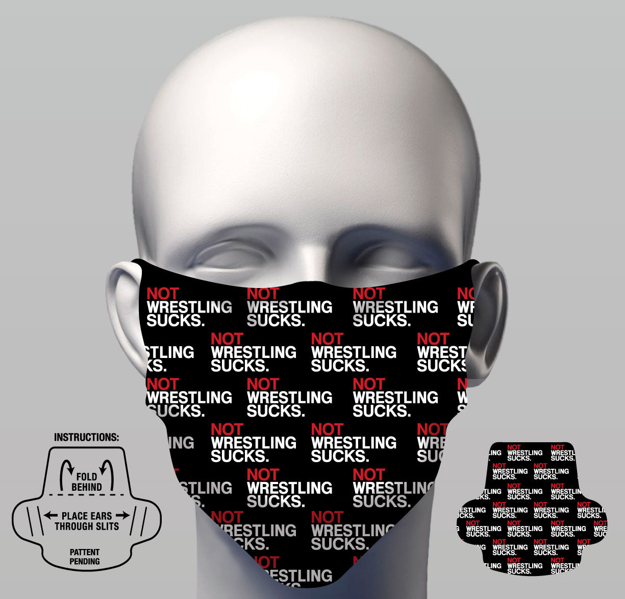 Face Cover - Not Wrestling Sucks