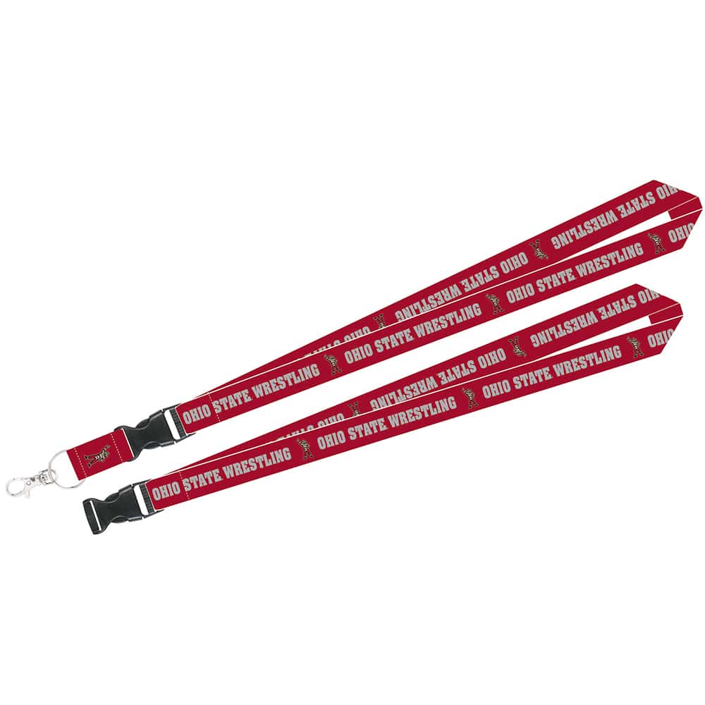 Ohio State Buckeyes Wrestling Buckle Lanyard