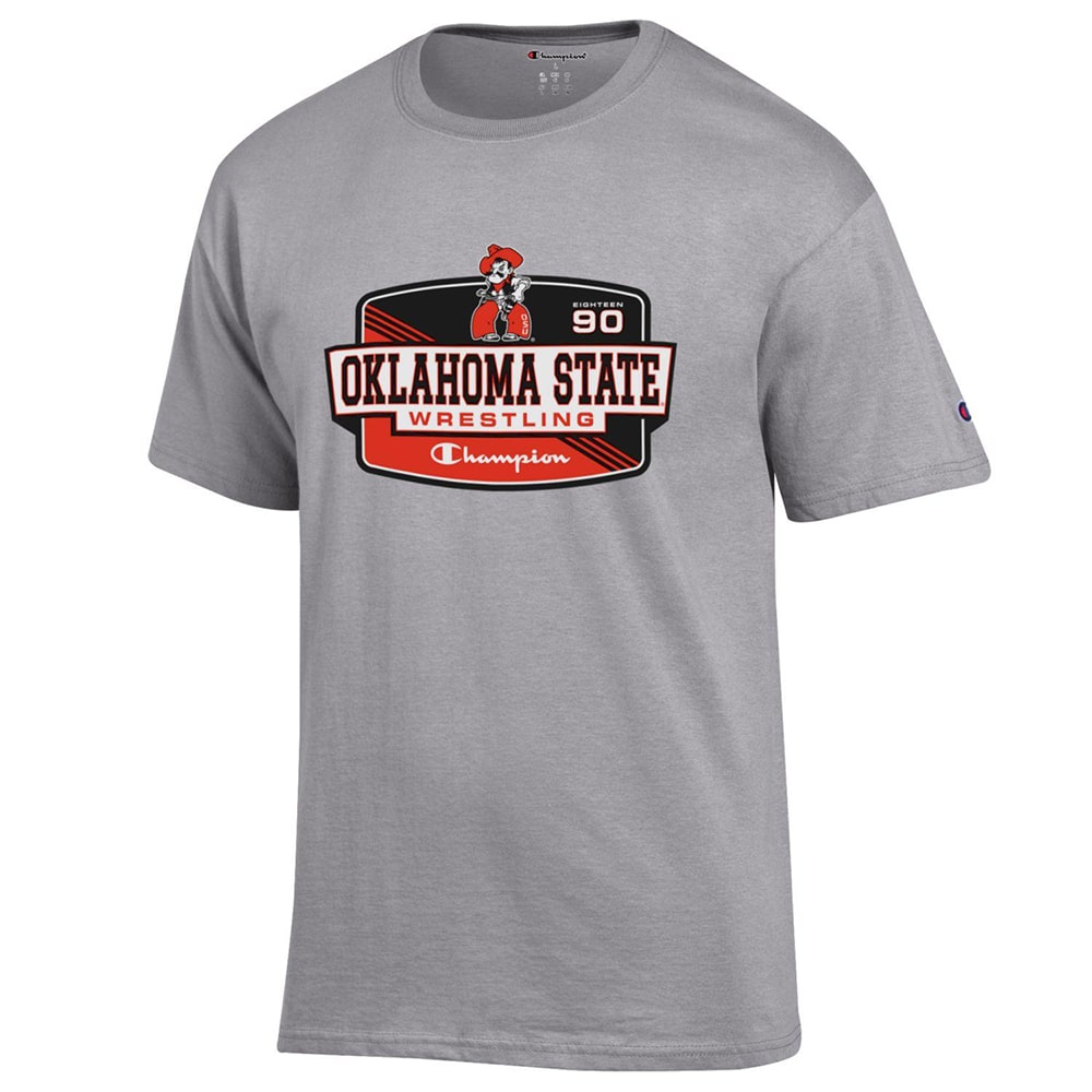Oklahoma State Cowboys Established Champion Wrestling T-Shirt