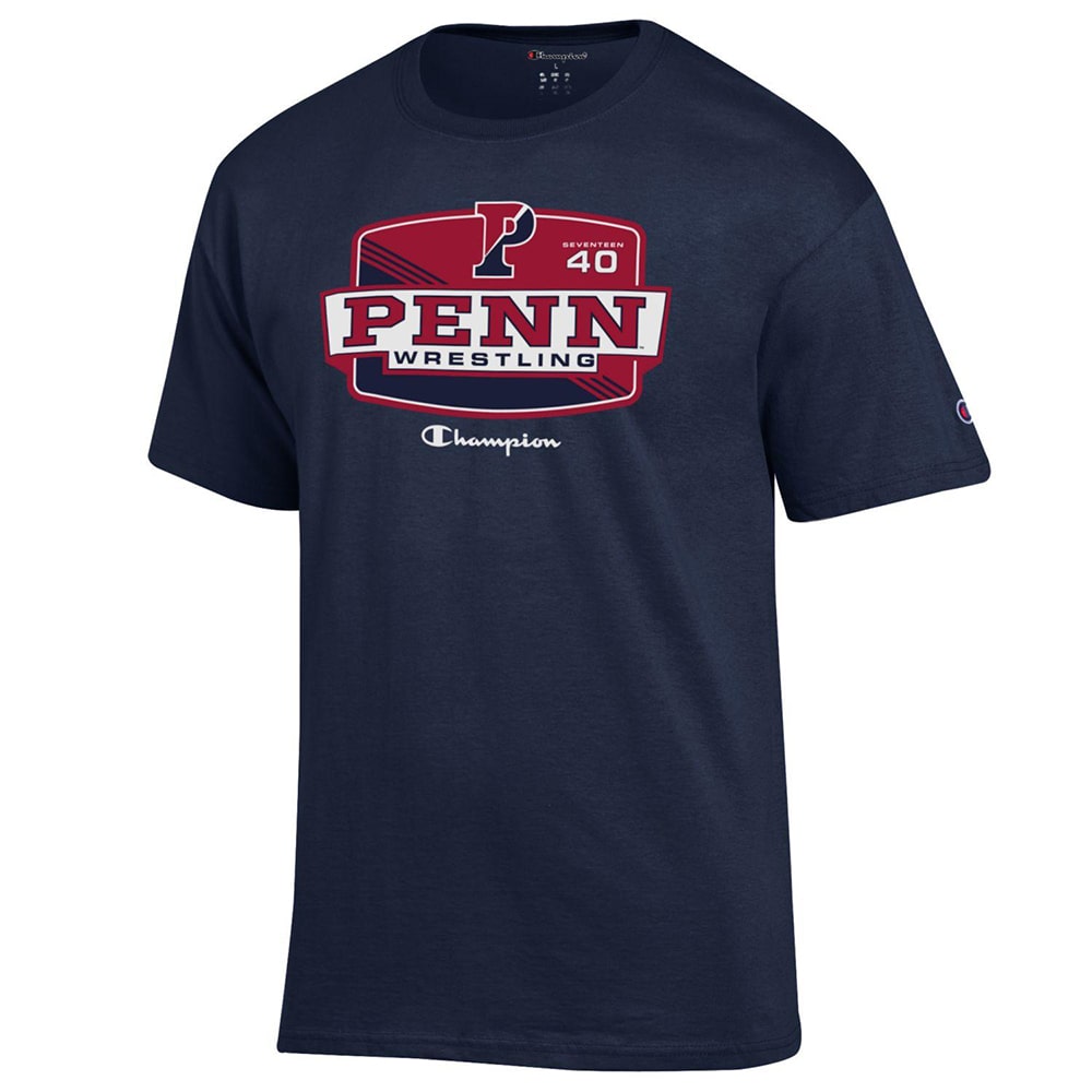 Penn Quakers Established Champion Wrestling T-Shirt