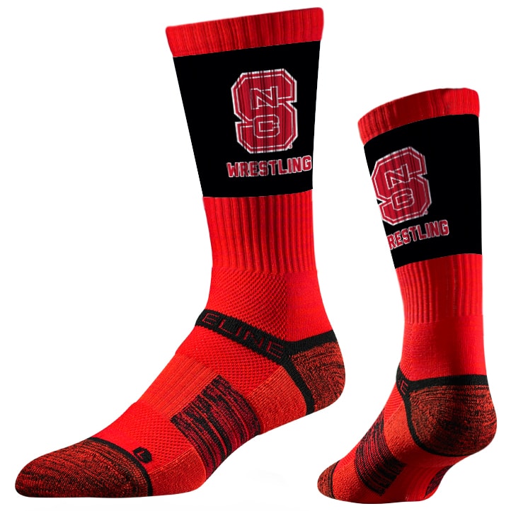 NC State Wolfpack Performance Socks