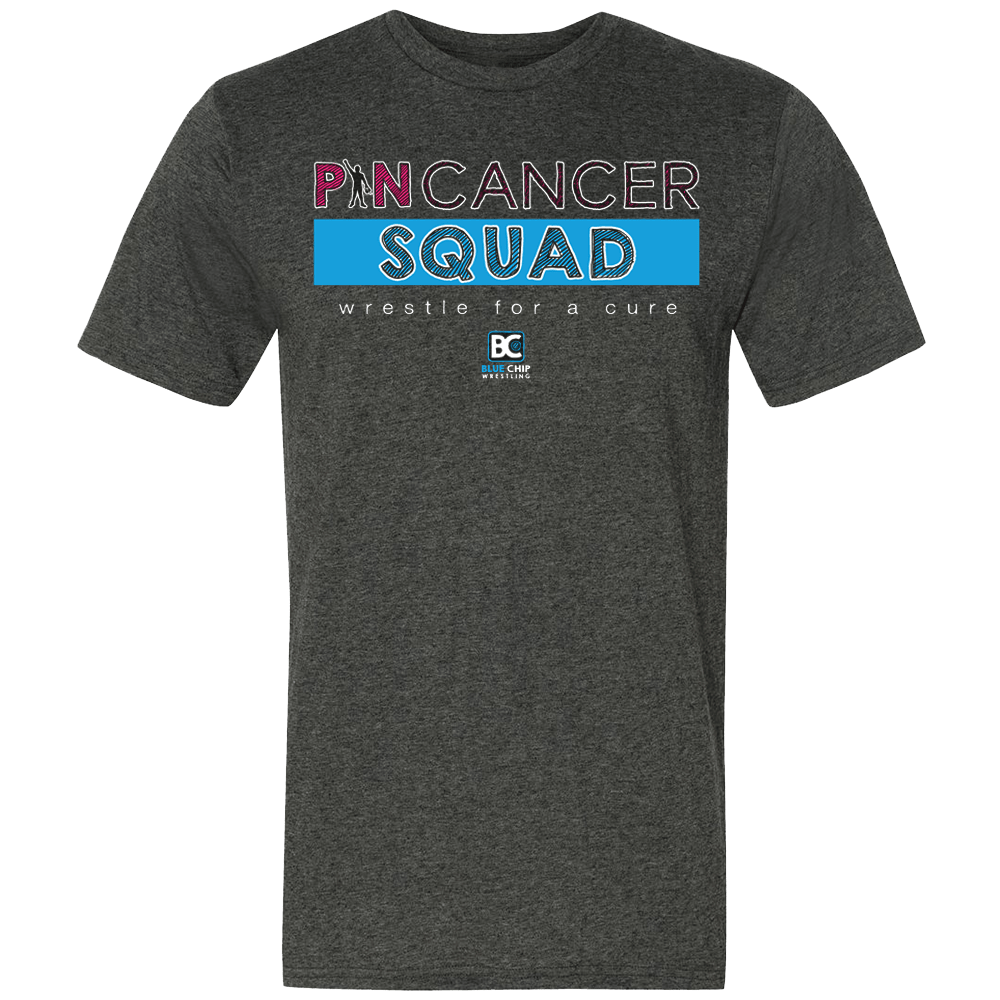 Pin Cancer Squad Wrestling T-Shirt