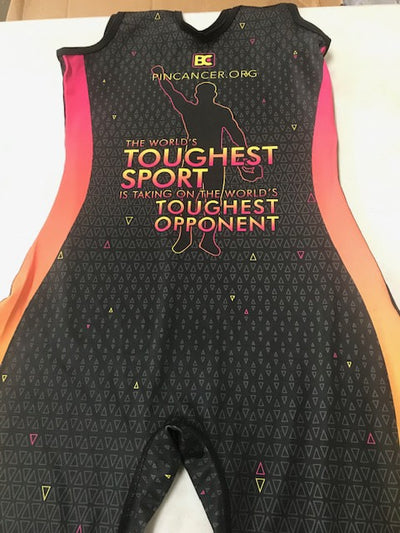 Pin Cancer Limitless Wresting Singlet