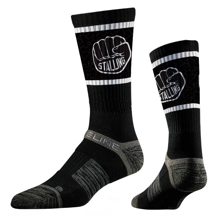 Stalling Fist Wrestling Sublimated Performance Socks