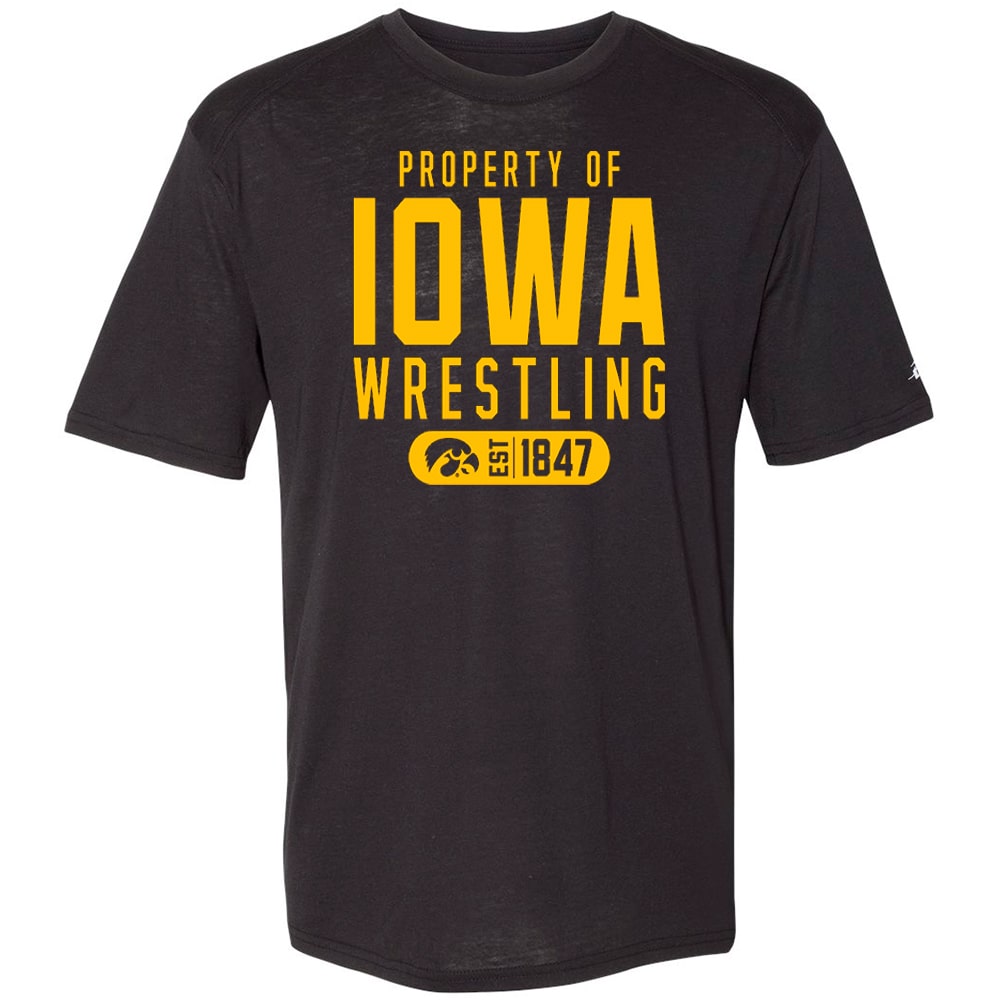 Iowa Hawkeyes Wrestling Dominate Champion T-Shirt - Shop Now