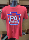 Red PA Wrestling Tee