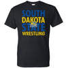 South Dakota State Jackrabbits Star Fill Wrestling T-Shirt