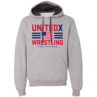 USA Strong Wrestling Hoodie
