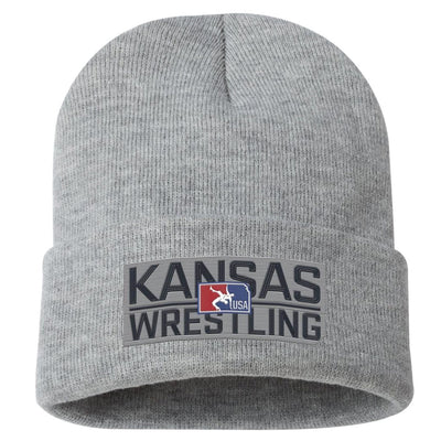2020 Kansas USA Wrestling Knit Hat
