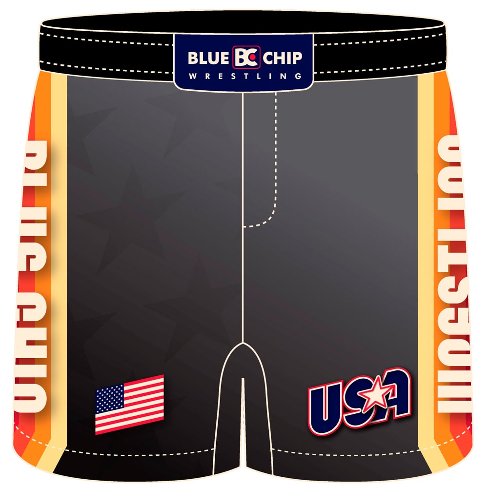 United 8.0 Wrestling Fight Shorts