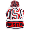 USA Blue Chip Wrestling Knit In Beanie