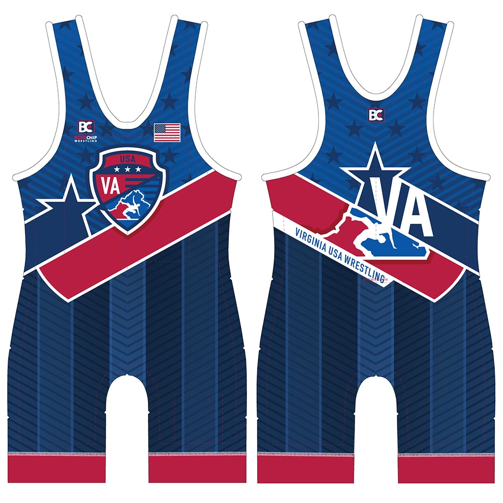2018-19 Virginia USA Wrestling Singlet