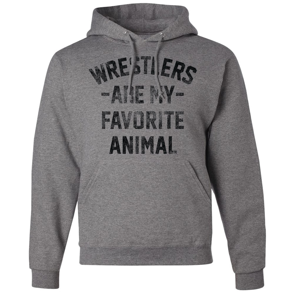 Wrestlers Are My Favorite Animal Wrestling Hoodie