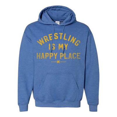 Wrestling Is My Happy Place Hoodie