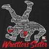 Wrestler's Sister Silhouette Wrestling T-Shirt