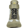 Adidas Combat Speed 5 Wrestling Shoes (Tan / Black / Silver)