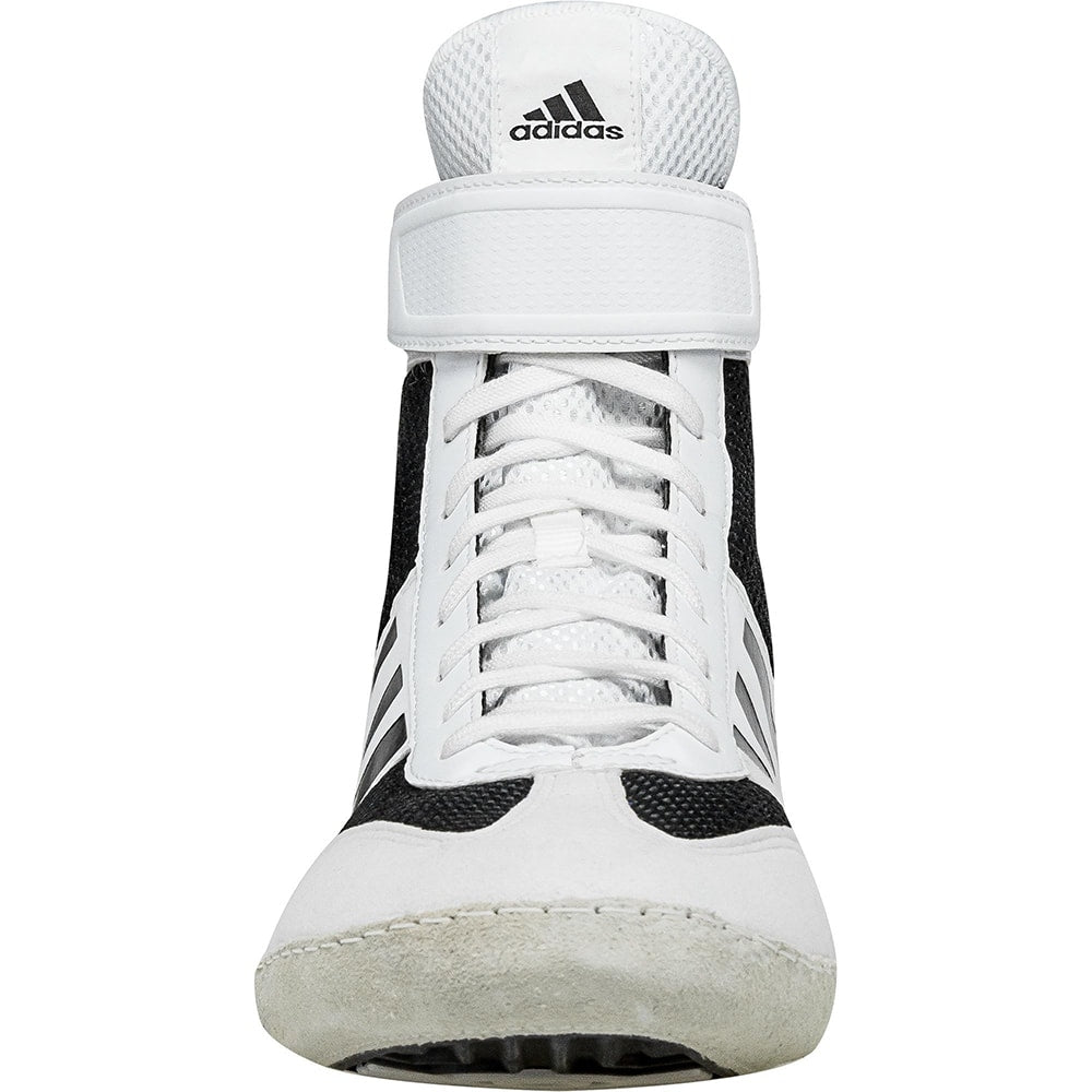 Adidas Combat Speed 5 Wrestling Shoes (White / Black) - Blue Chip Wrestling Adidas Combat Speed 5 Wrestling Shoes (White / Black) - Blue Chip Wrestling