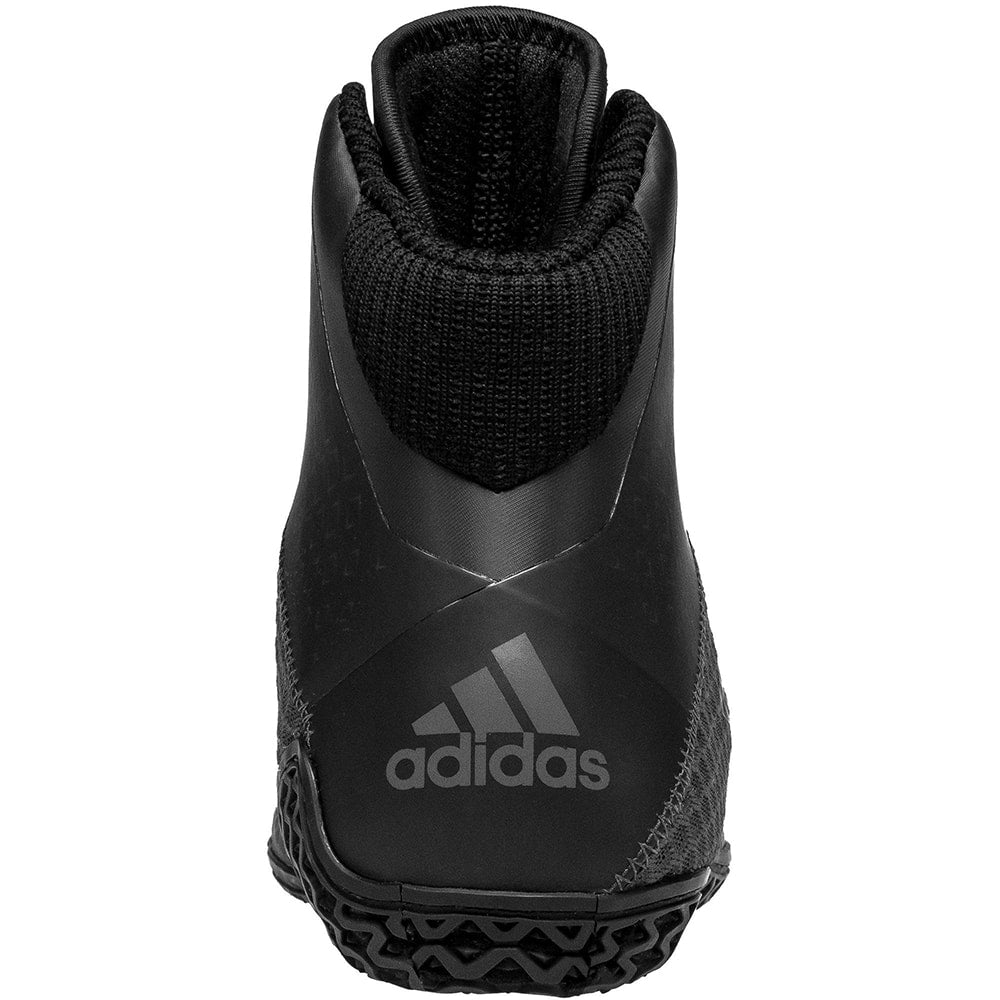 Adidas Mat Wizard 4 Wrestling Shoes (Carbon / Black) - Blue Chip