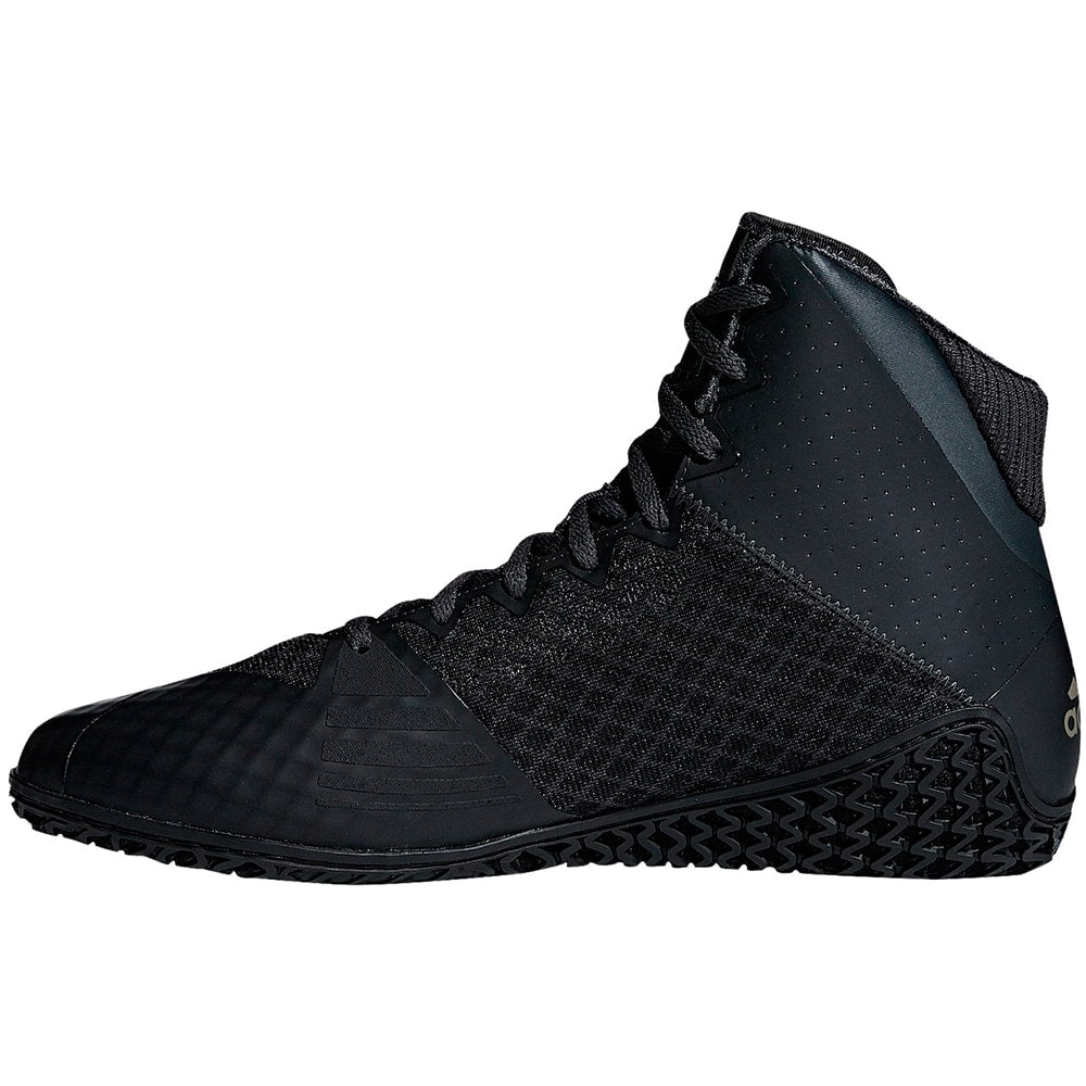 Adidas Mat Wizard 4 Wrestling Shoes (Carbon / Black)