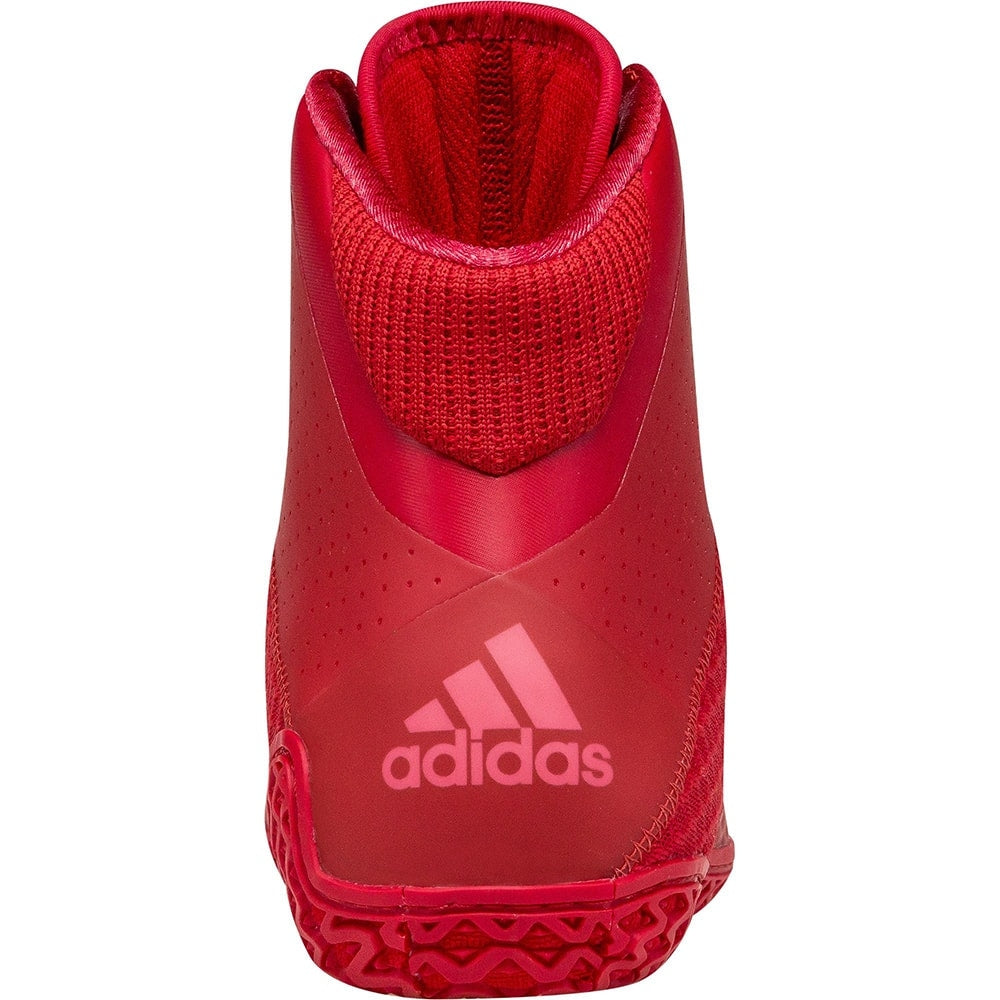 Adidas Mat Wizard 4 Wrestling Shoes (Red / White) - Blue Chip