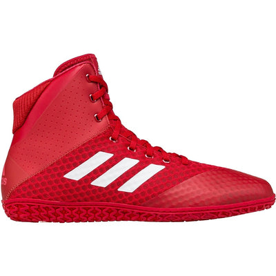 Adidas Mat Wizard 4 Wrestling Shoes (Red / White)