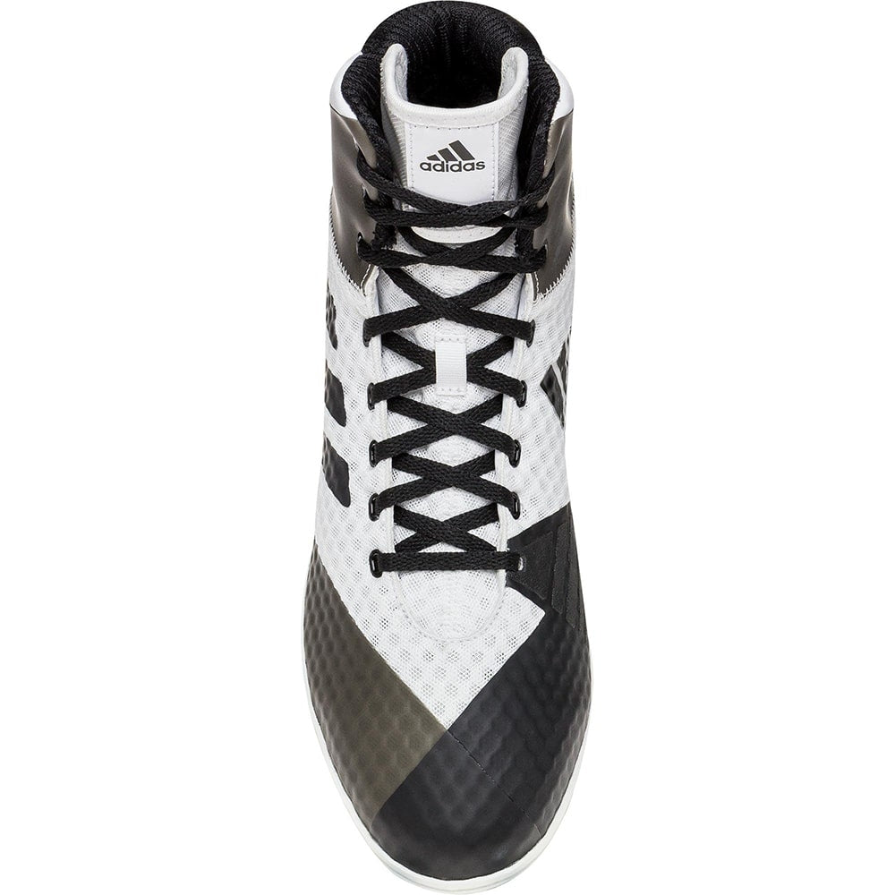 Adidas Mat Wizard 4 Wrestling Shoes (White / Black) - Blue Chip Wrestling Adidas Mat Wizard 4 Wrestling Shoes (White / Black) - Blue Chip Wrestling