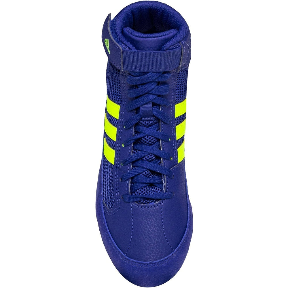 Adidas Youth HVC 2 K Wrestling Shoes (Royal / Solar Yellow) - Blue Chip Wrestling Adidas Youth HVC 2 K Wrestling Shoes (Royal / Solar Yellow) - Blue Chip Wrestling