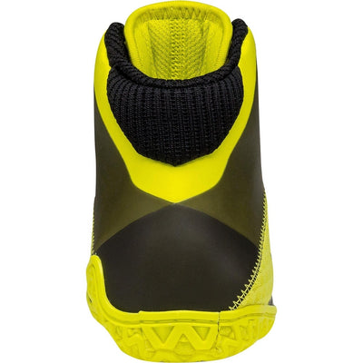 Adidas Youth Mat Wizard 4 Wrestling Shoes (Yellow / Black)