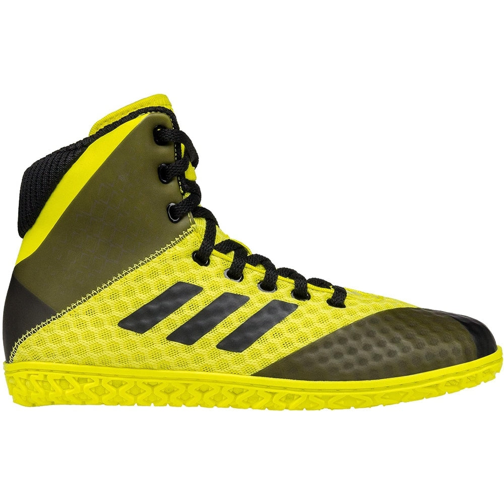 Adidas Youth Mat Wizard 4 Wrestling Shoes (Yellow / Black) Adidas Youth Mat Wizard 4 Wrestling Shoes (Yellow / Black)