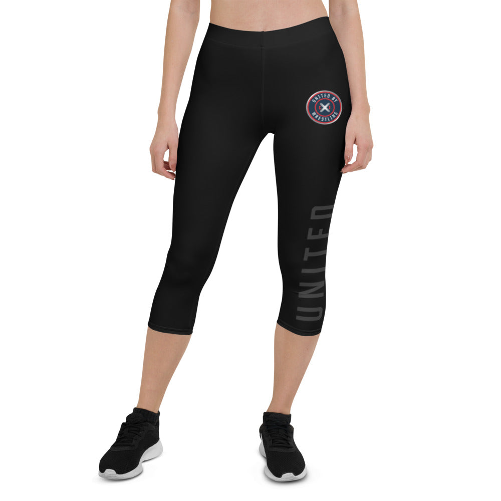 United By Wrestling Women's Capri Leggings