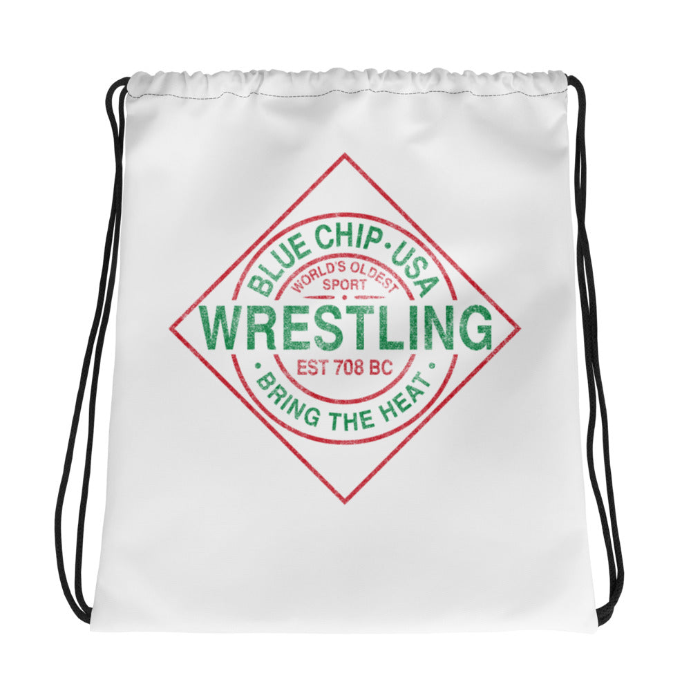 Bring the Heat Drawstring Bag