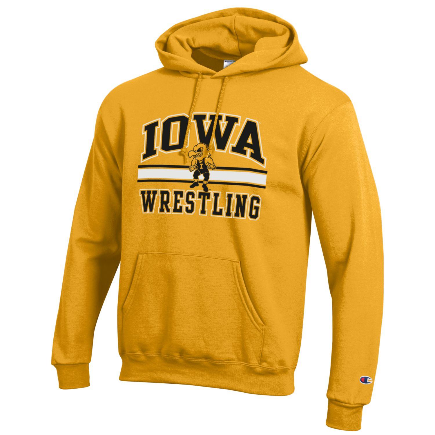 Iowa Hawkeyes Champion Powerblend Fleece Hoodie
