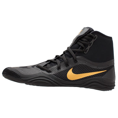 Nike Hypersweep LE Wrestling Shoes (Black / Gold)