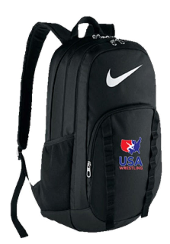 Nike USA Wrestling Brasilia 7 XL Backpack (Black) - Blue Chip