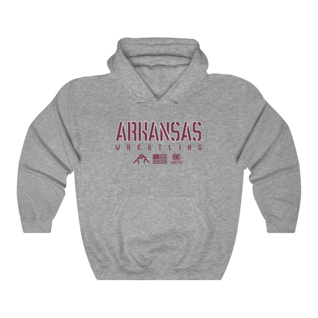 Arkansas Wrestling Hooded Sweatshirt