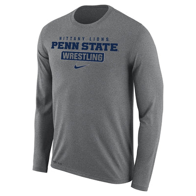 Penn State Nittany Lions Wrestling Nike Dri-Fit Legend 2.0 Long Sleeve
