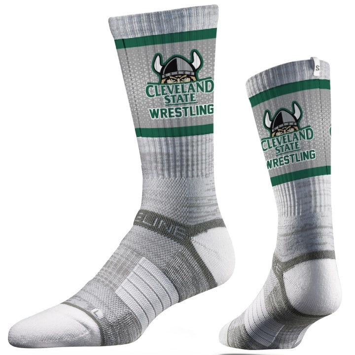 Cleveland State Vikings Wrestling Performance Socks