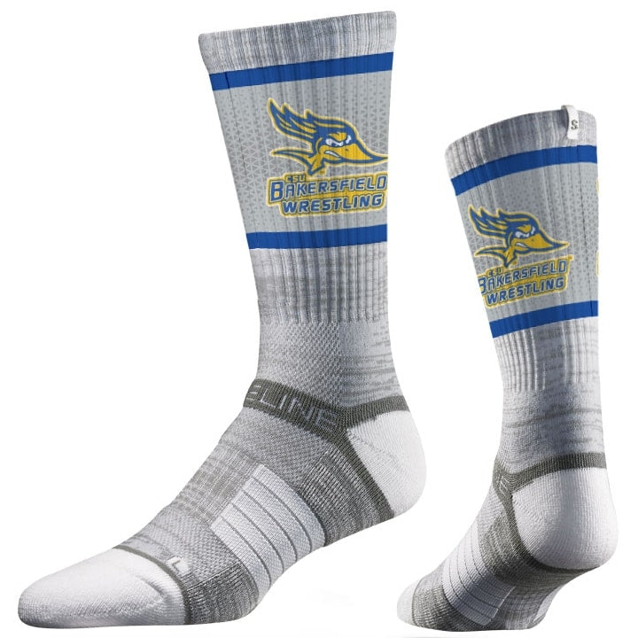 CSU Bakersfield Roadrunners Wrestling Performance Socks