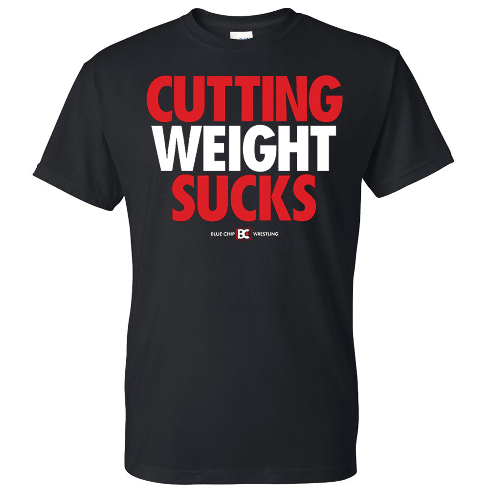 Cutting Weight Sucks v2 Wrestling T-Shirt