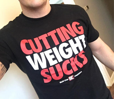 Cutting Weight Sucks v2 Wrestling T-Shirt