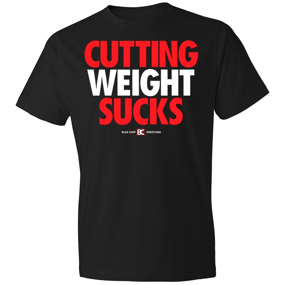 Cutting Weight Sucks Fashion Wrestling T-Shirt
