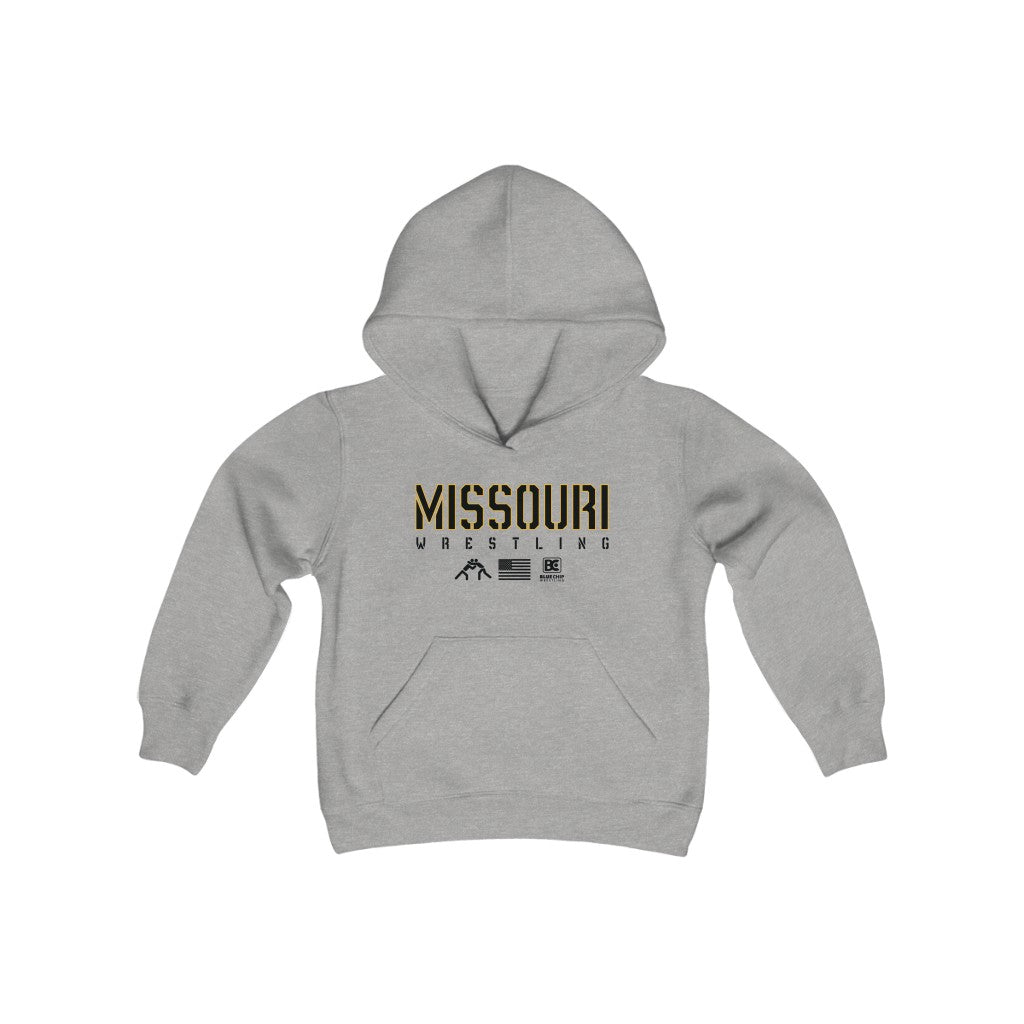 Missouri Wrestling Youth Hooded Sweatshirt