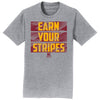 Earn Your Stripes Wrestling T-Shirt (Maroon / Gold)